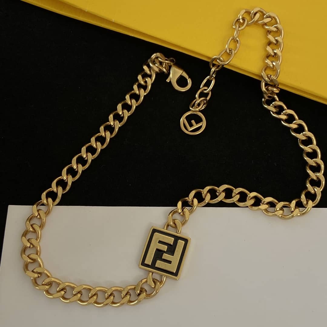 High Quality F**di Necklace
