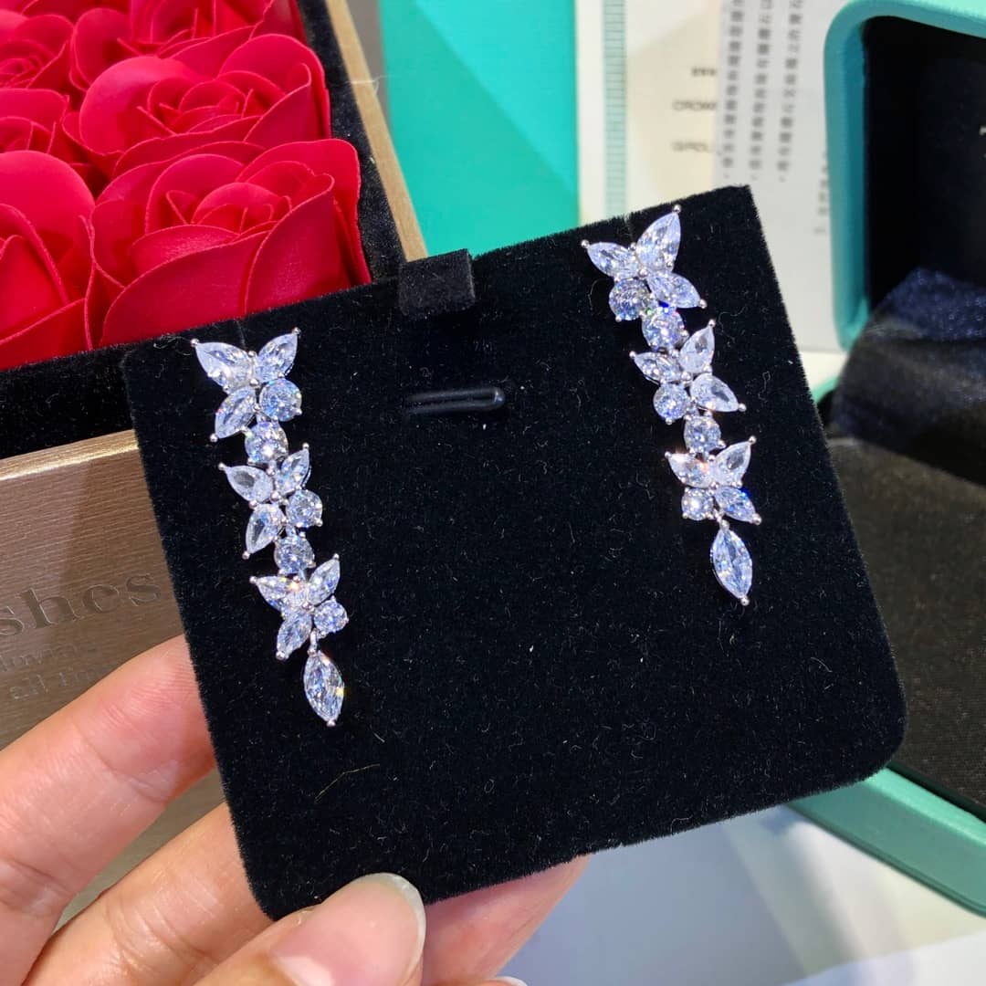 Wholesale T*f*ny Logo Earring
