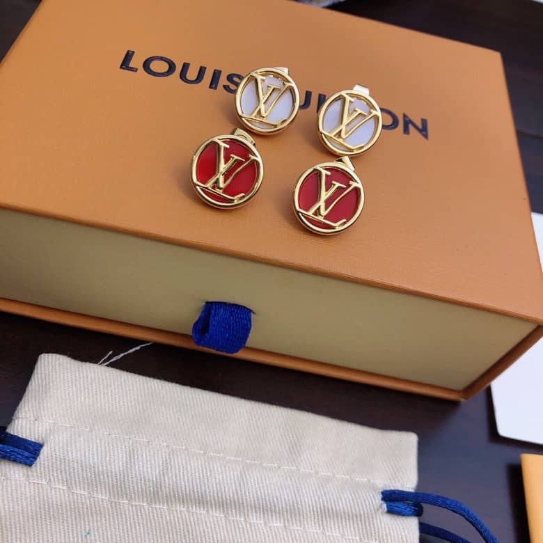 Knockoff L0vis Vvtt0n Logo Earring