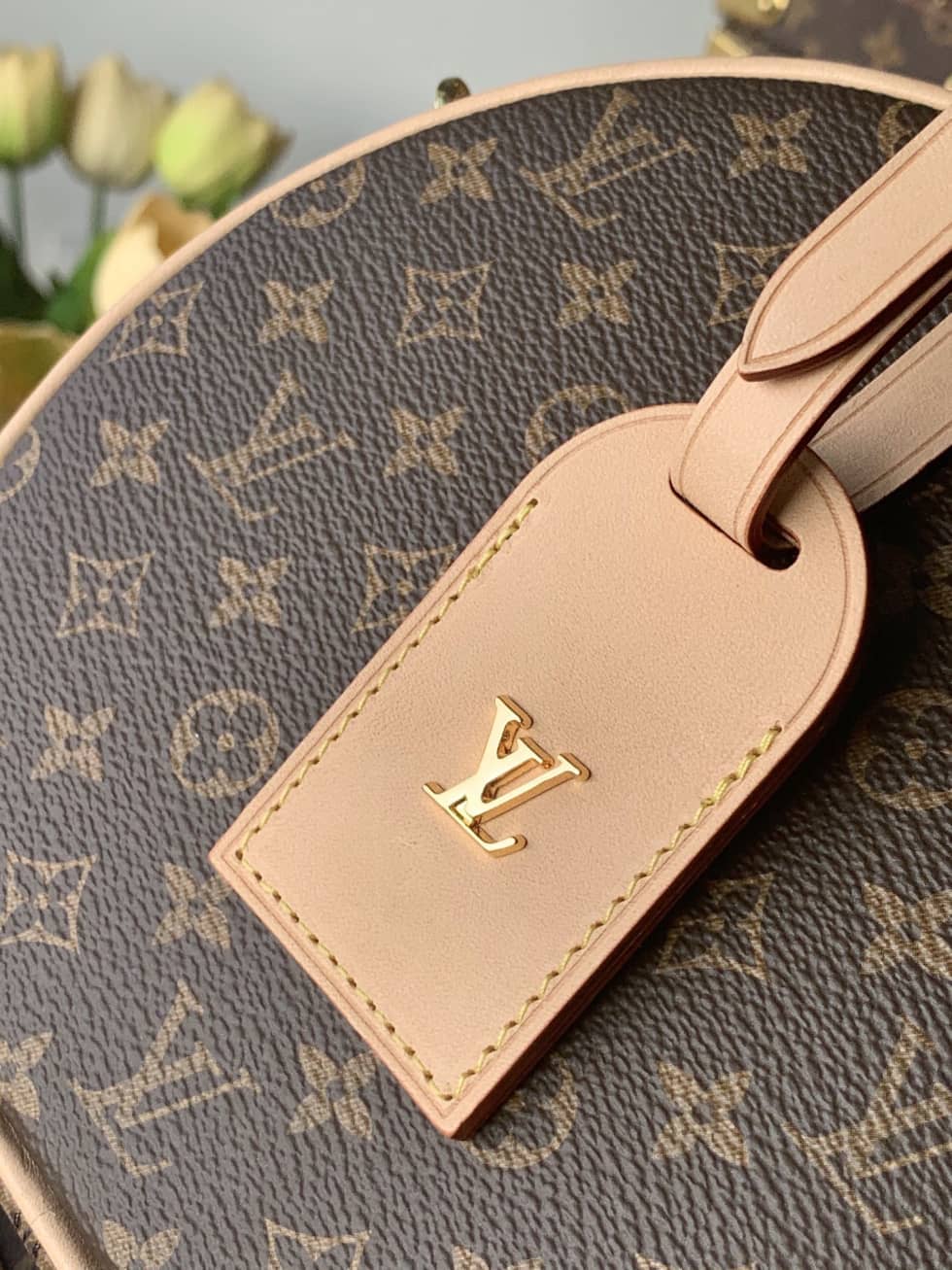 Best Replica L0vis Vvtt0n Monogram Petite Boite Chapeau PM M43514 Replica Crossbody Bag(ColaReps)