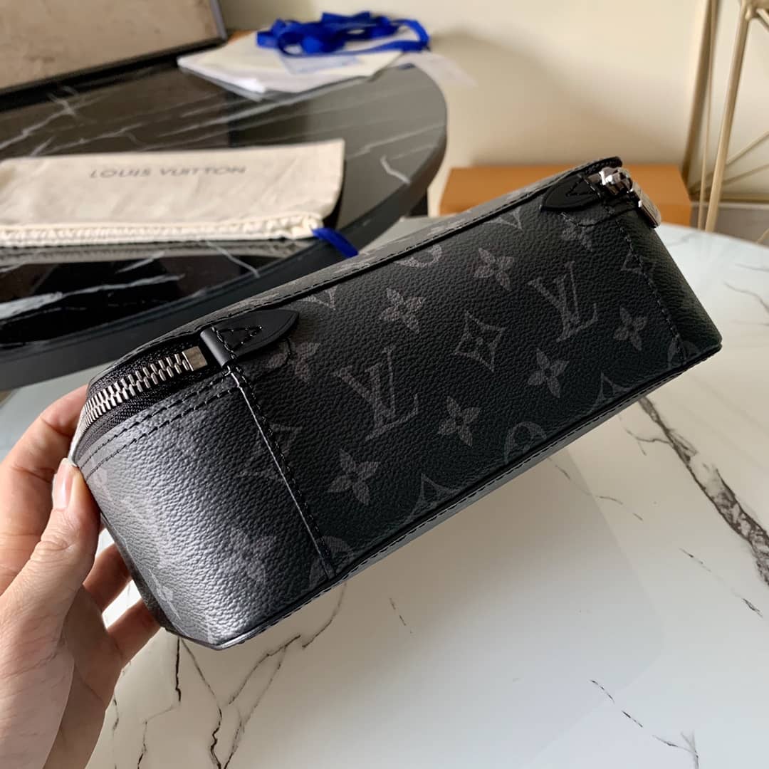 L0vis Vvtt0n Packing Cube MM Monogram Canvas Replica Bag Black M43689