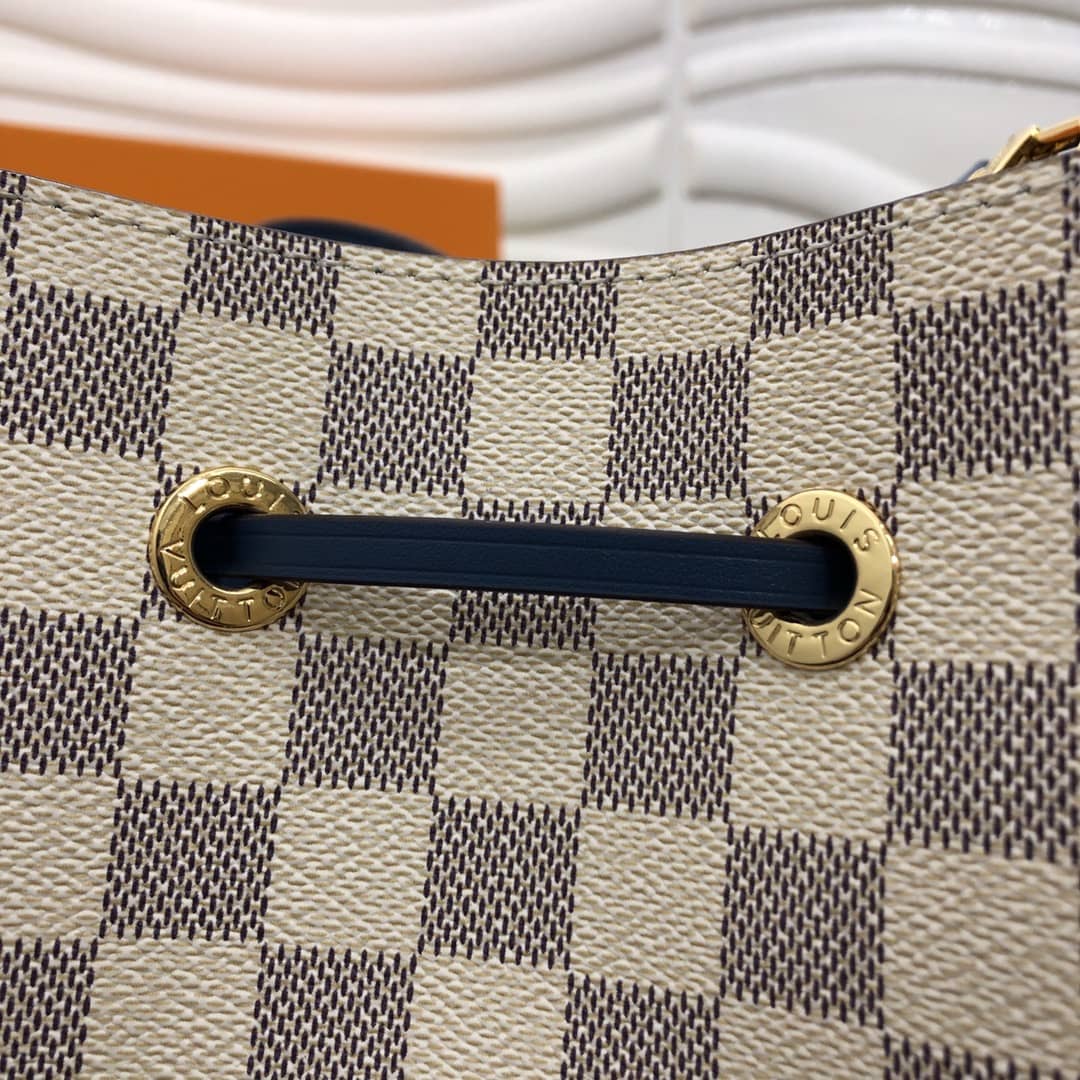 L0vis Vvtt0n Neonoe Replica Bucket Bag Beige Blue M44020