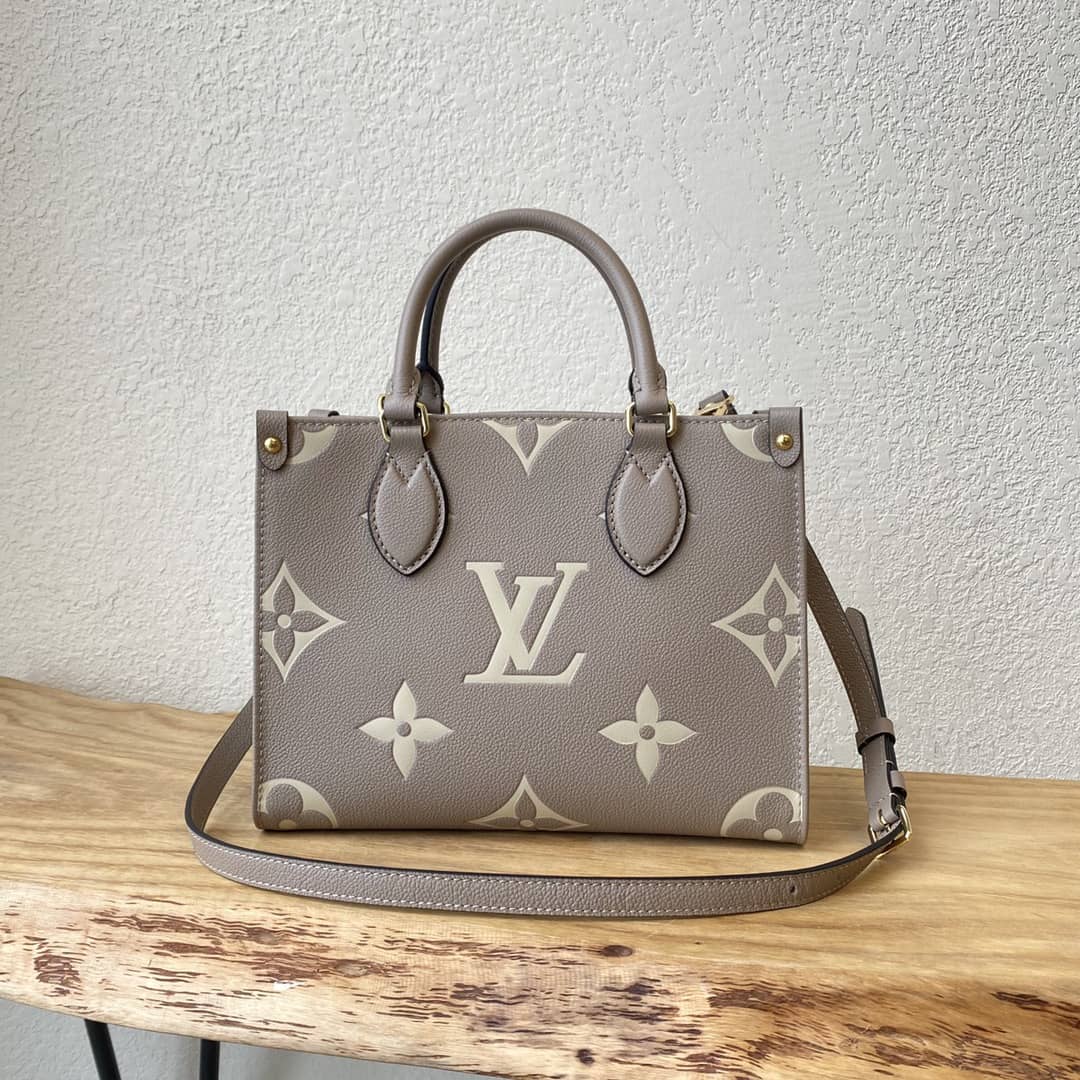 L0vis Vvtt0n Mini Onthego Tote Replica Gray M45560