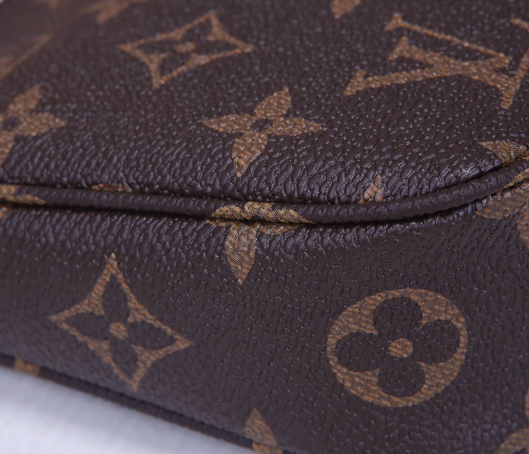 L0vis Vvtt0n Replica Pochette Accessoires Canvas Brown M40712