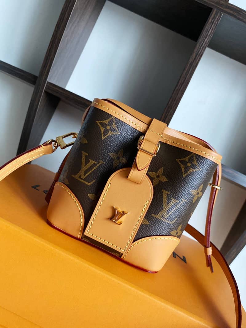 L0vis Vvtt0n Monogram Coated Canvas Replica Crossbody Bag Brown M57099