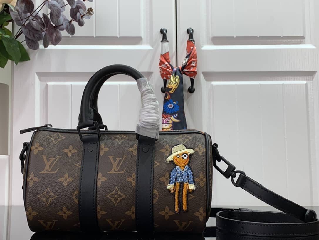L0vis Vvtt0n Monogram Keepall XS Virgil Abloh Bag Replica M80201