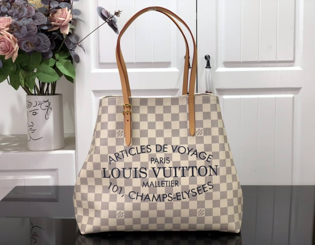 L0vis Vvtt0n Cabas Damier Azur Canvas GM N41180 Replica Shoulder Bag