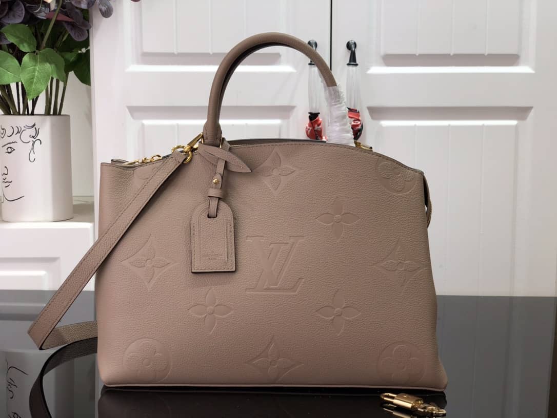L0vis Vvtt0n Monogram Empreinte Leather Grand Palais Replica Tote Bag M45833