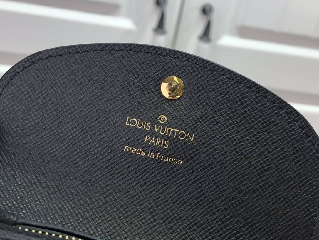 L0vis Vvtt0n Dupe Purses Monogram Rosalie Coin Porto  Black M80755