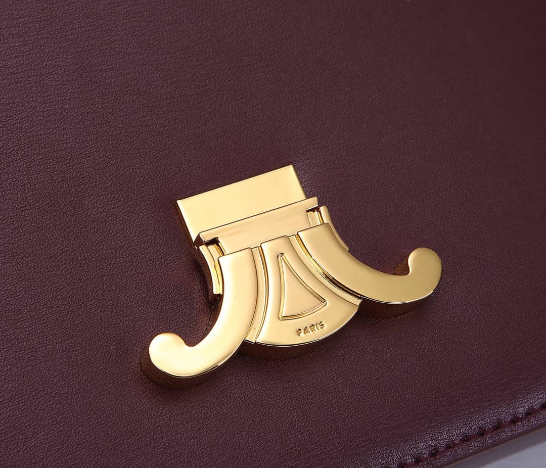 Ce1i*e Dupe Triomphe Micro Luggage 18.5CM Replica Bag