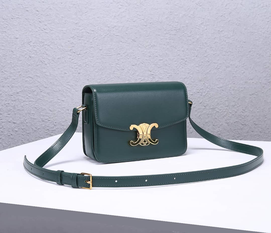 Ce1i*e Bag Dupe Triomphe Micro Luggage 18.5CM Replica Bag