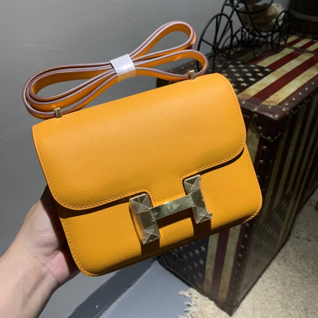 H**me5 Replica Constance Bag 18CM Epsom Leather
