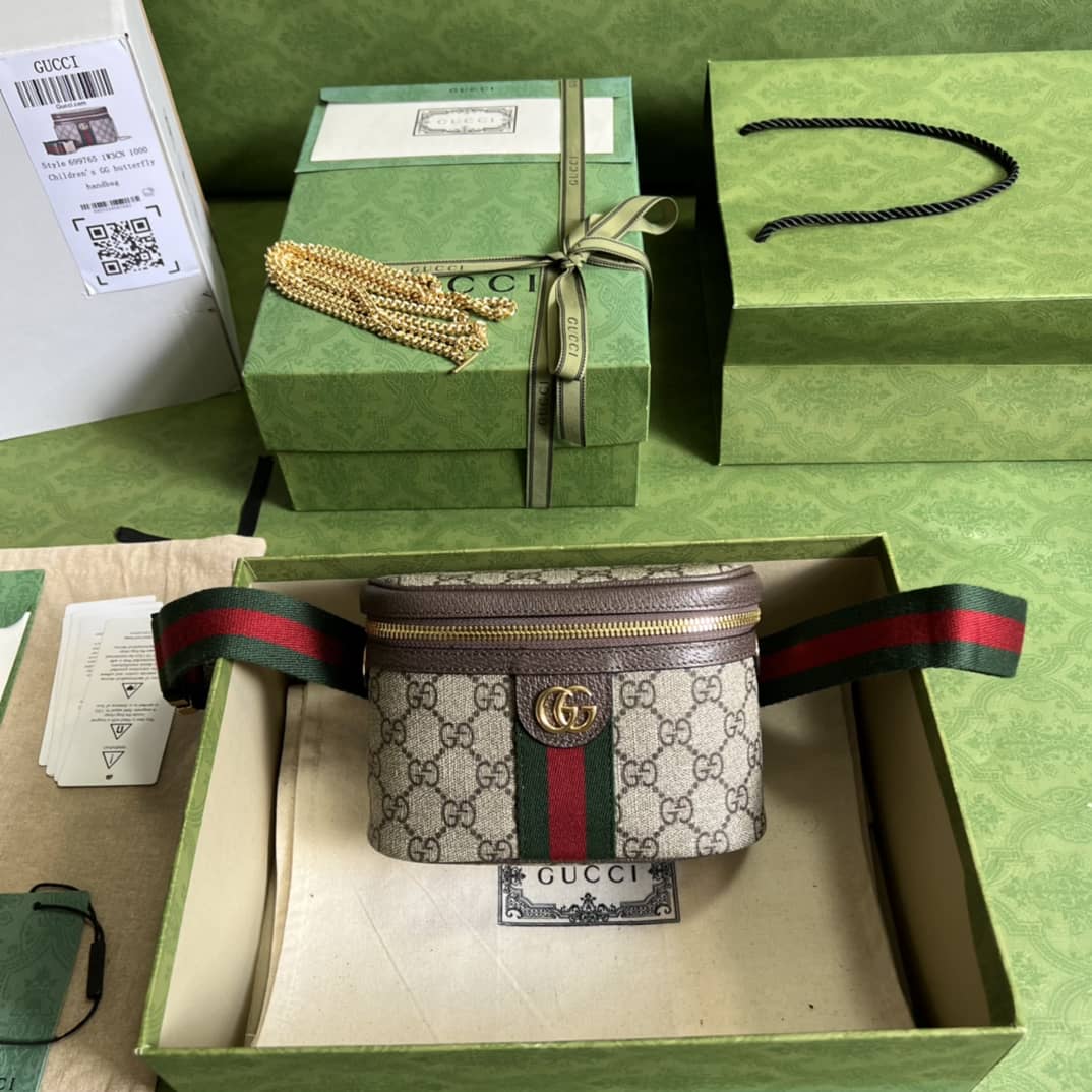 Gvc*1 Ophidia With Web 699765 Replica Belt Bag