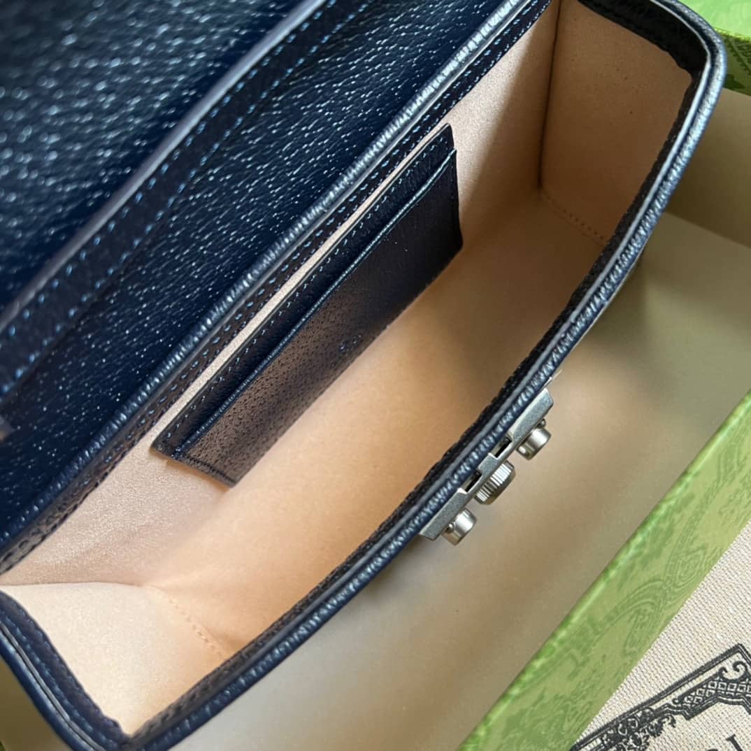 Gvc*1 Crossbody Dupe Padlock Mini GG Svp*me Canvas Top Handle 652683