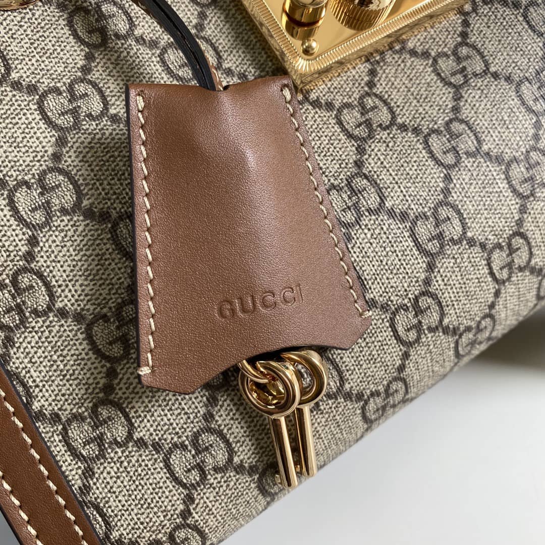 Gvc*1 Padlock Small Berry Tote Replica 498156
