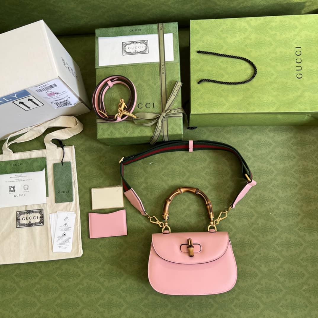Gvc*1 Bamboo Small Top Handle Bag Replica 675797