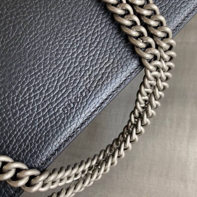 Gvc*1 GG Svp*me Dionysus Chain Replica Shoulder Bag Black 400249