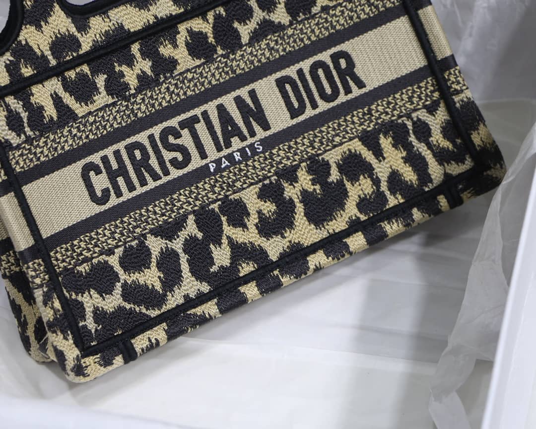 Chr1st1an D10r CD Book Embroidery Replica Tote