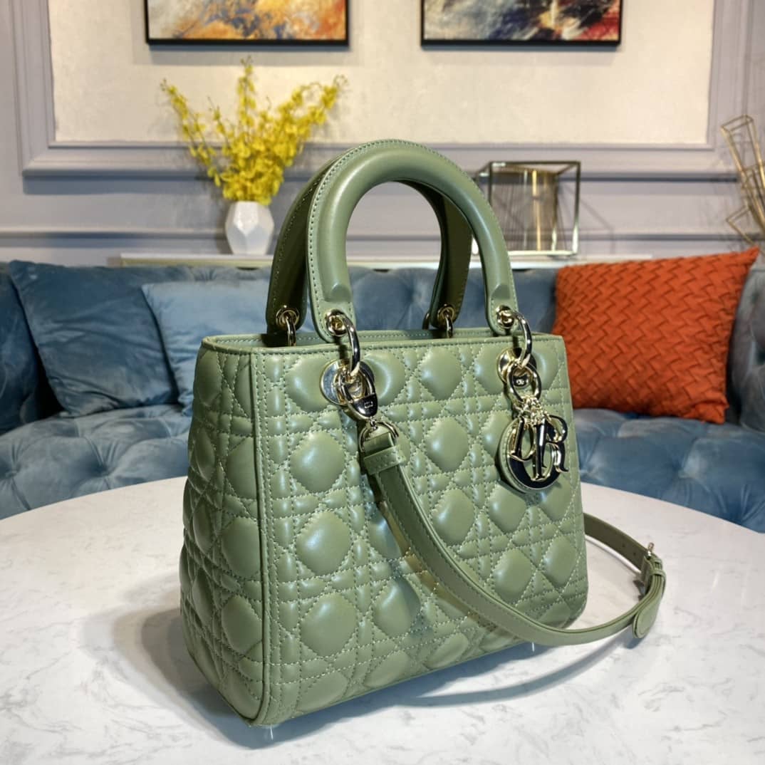 Chr1st1an D10r Lady D10r 24CM Replica Bag