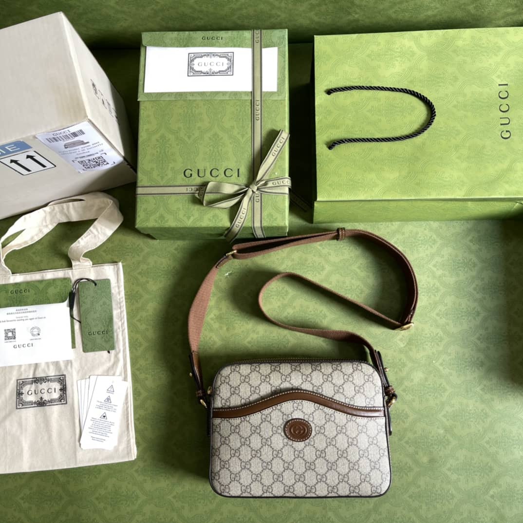 Gvc*1 Jumbo GG Messenger Bag Replica 675891