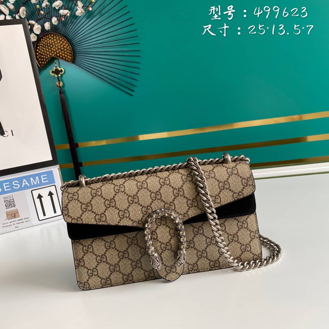 Gvc*1 Dionysus GG Svp*me Small Crossbody Bag Replica 499623