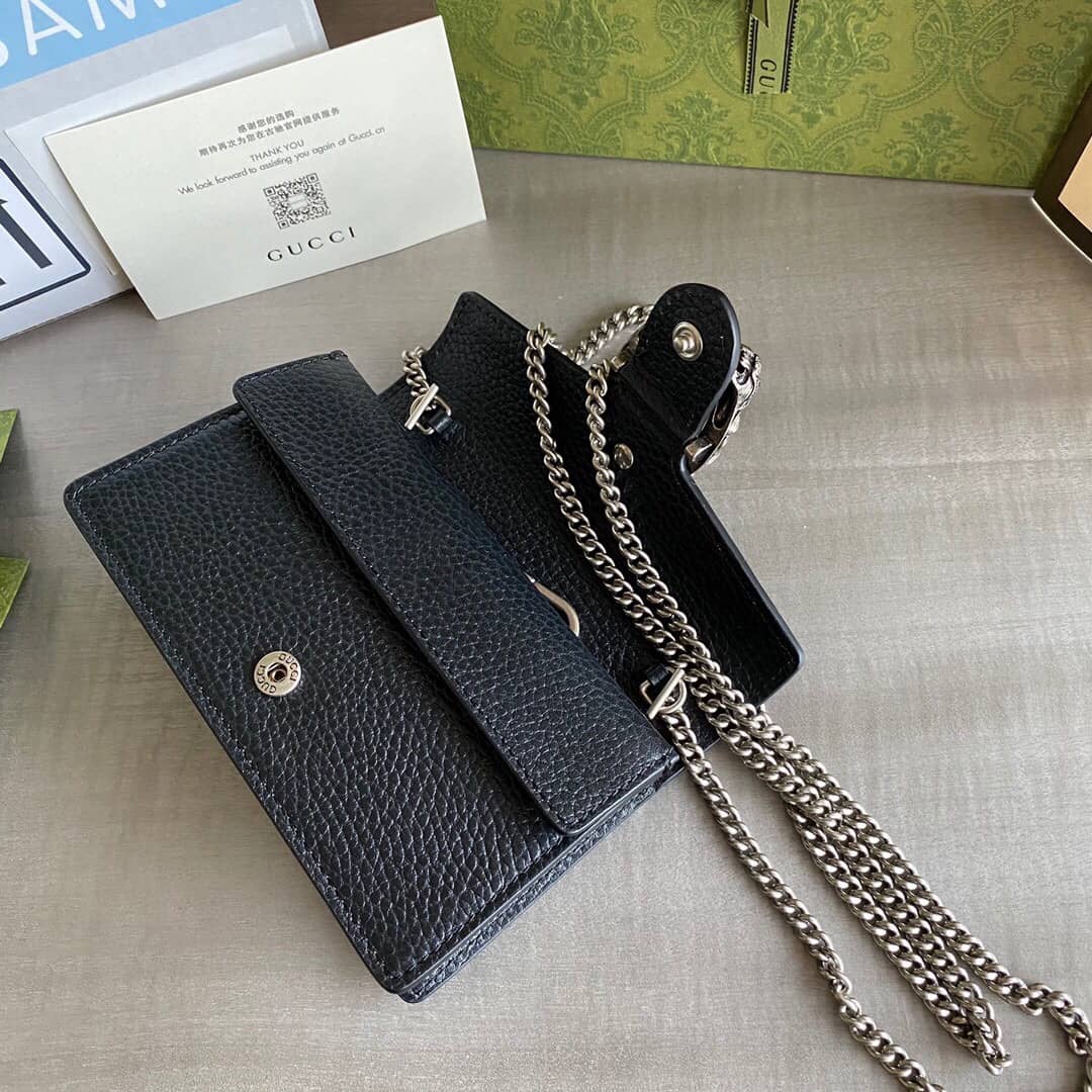 Gvc*1 Dionysus GG Svp*me S*per Mini Bag Replica Black 476432