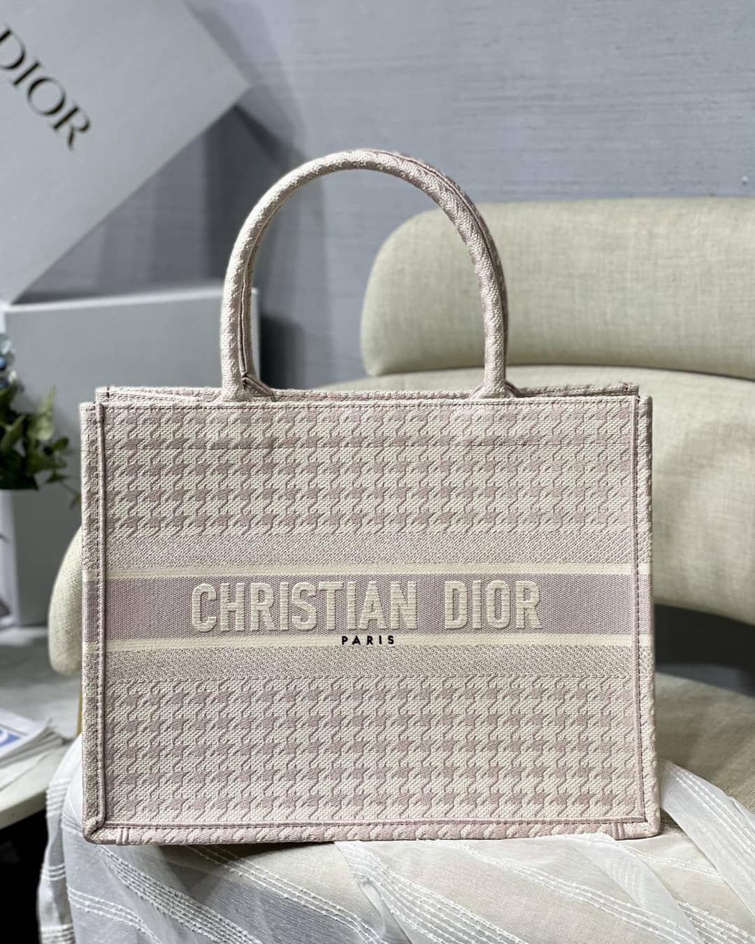 Chr1st1an D10r Tote Bag Dupe CD Book Embroidery