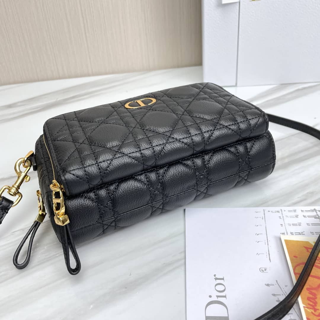 Chr1st1an D10r Caro Double Calfskin Pouch