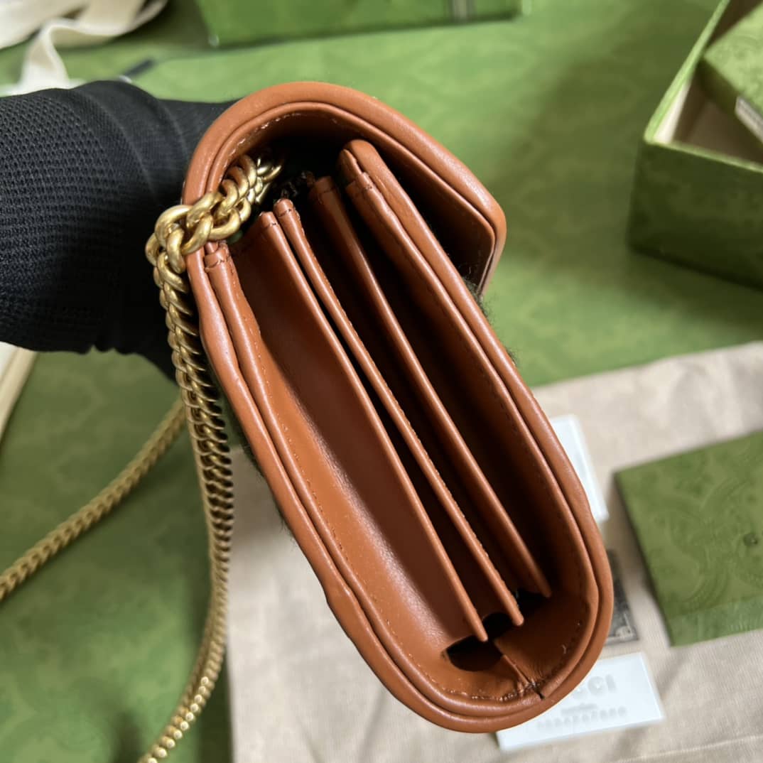 Gvc*1 Marmont GG Matelassé Mini Bag Replica 474575
