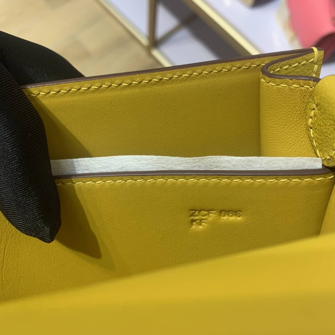 H**me5 Roulis Mini Sac Evercolor Calfskin Leather Crossbody Bag