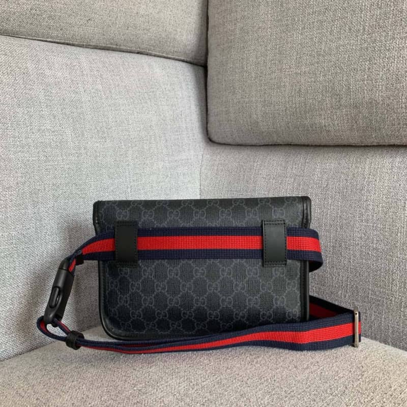 Gvc*1 GG Psychedelic Belt Bag Replica Black 598113