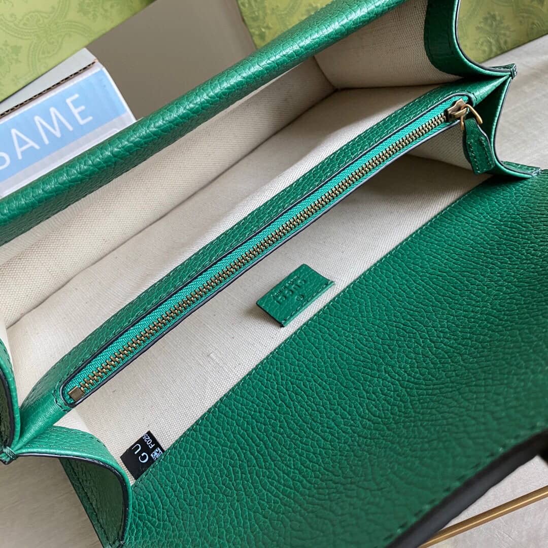 Gvc*1 GG Svp*me Dionysus Chain Replica Shoulder Bag Green 400249