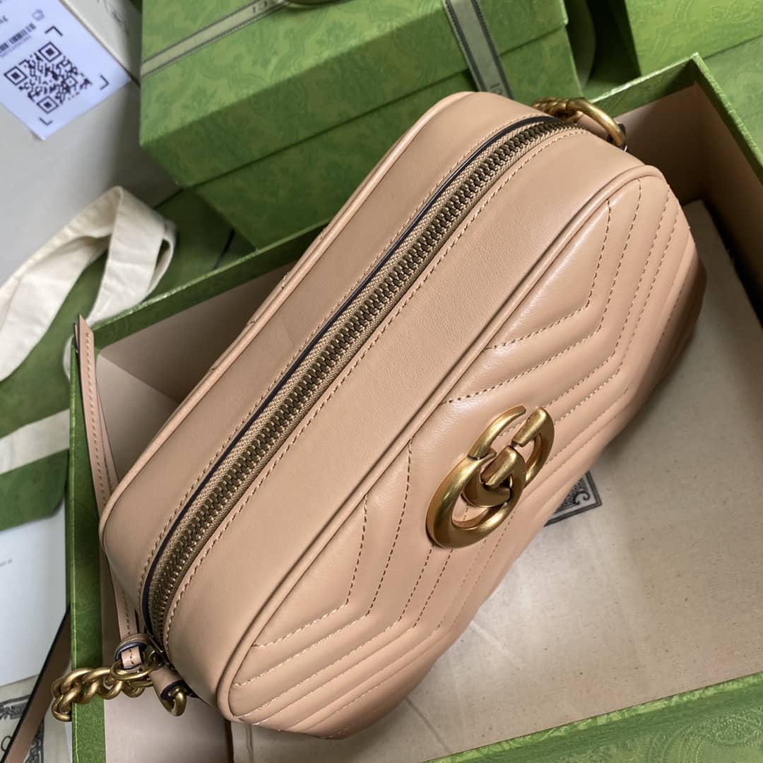 Gvc*1 Crossbody Dupe GG Marmont Small Matelasse Leather 447632