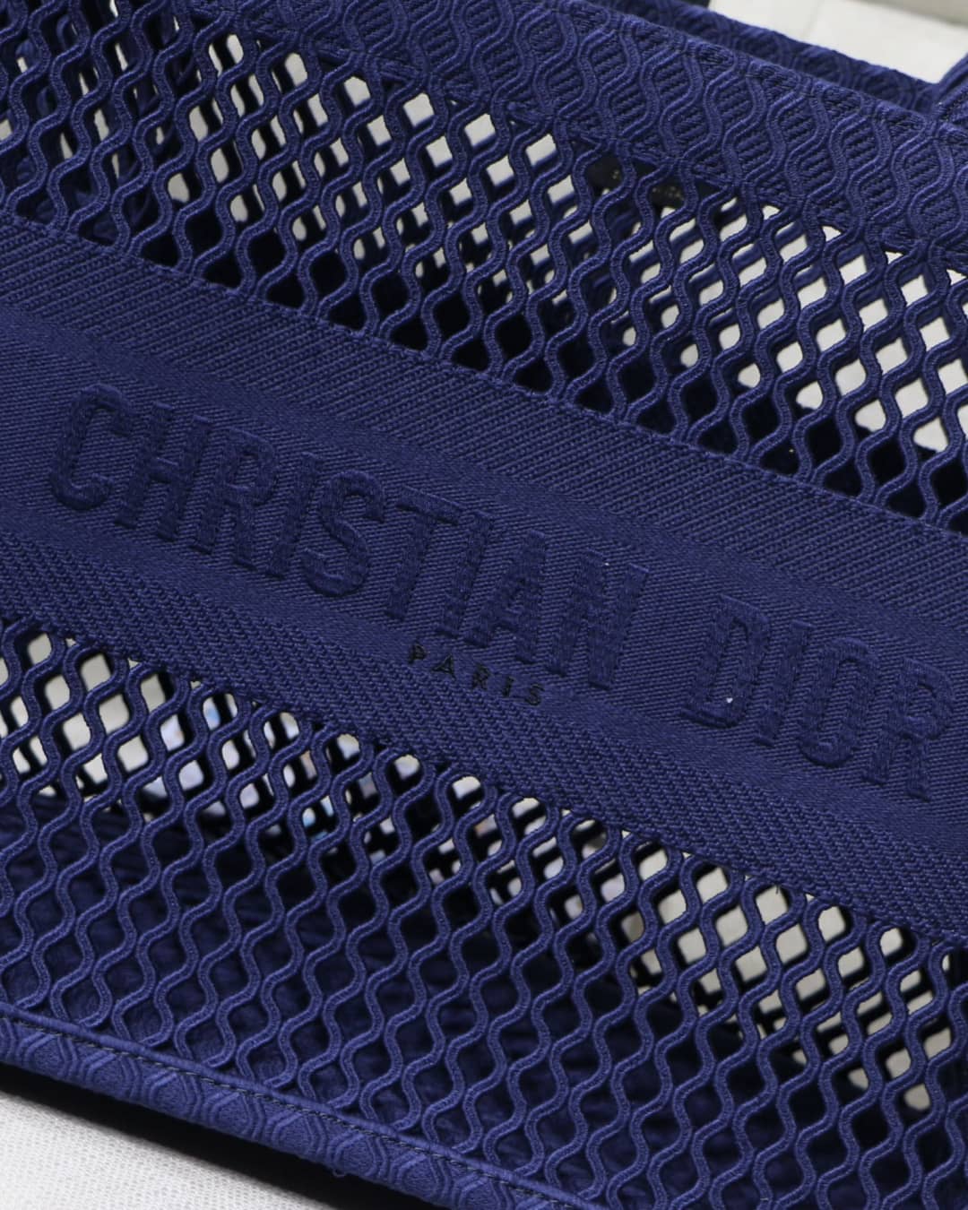 Chr1st1an D10r Mesh Book Tote Bag Dupe