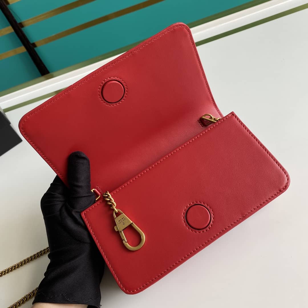 Gvc*1 Crossbody Dupe Marmont GG Matelassé 488426