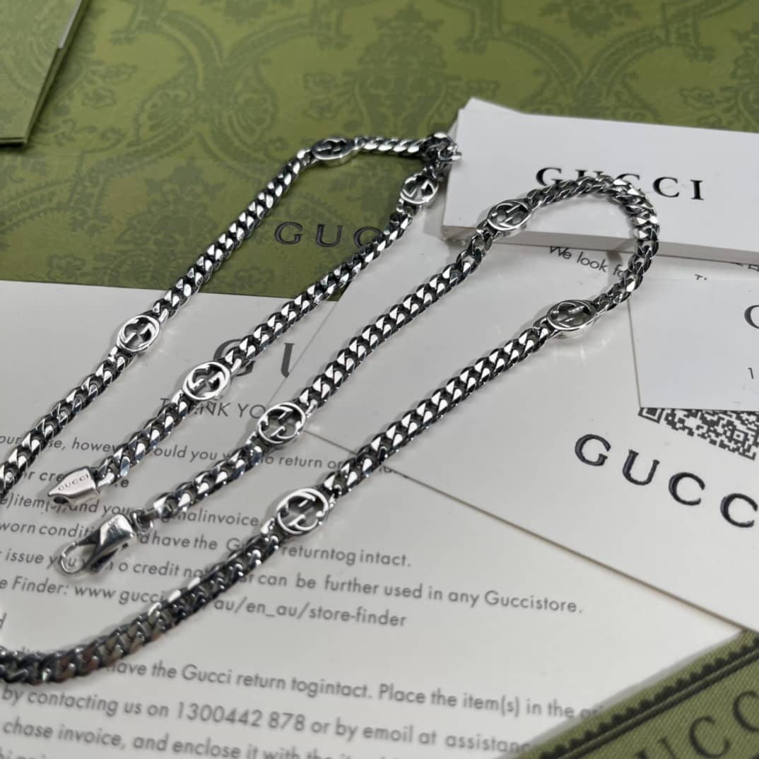 Wholesale Gvc*1 Logo Necklace
