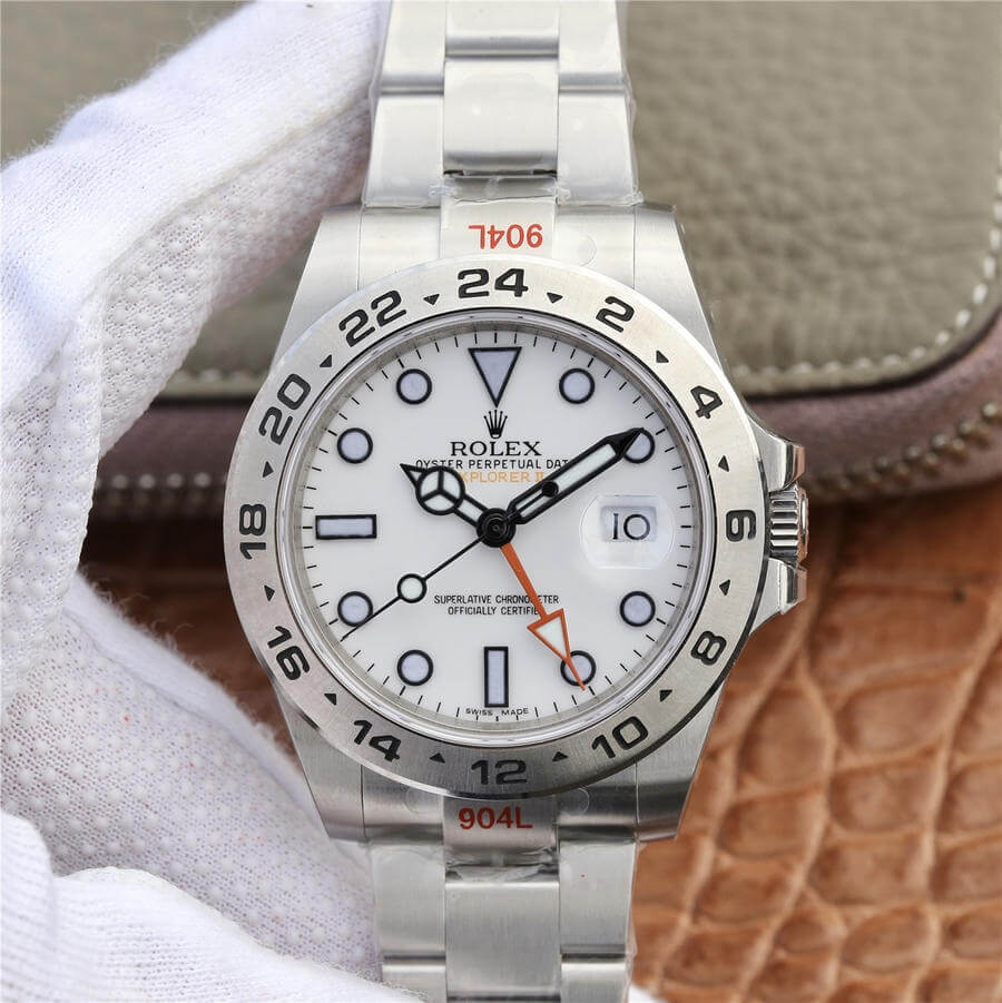 Replica R01ex Explorer M216570-0001 1:1 Best Edition GM Factory V4 White Dial