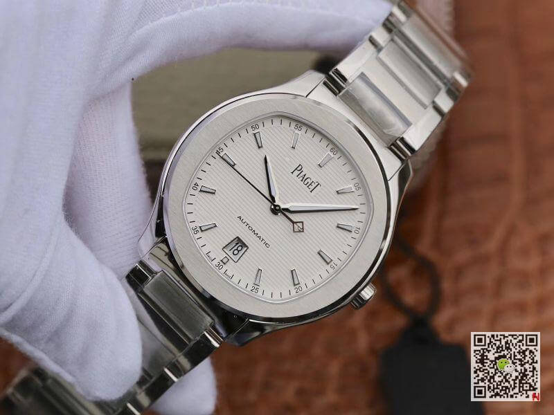 Replica Piaget Polo  S G0A41001 Stainless Steel 42mm MKS Factory 1:1 Best Edition Swiss ETA1110 White Textured Dial