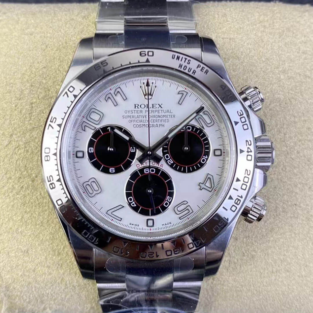 Replica R01ex Cosmograph Daytona 1:1 Best Edition Clean Factory V3 Stainless Steel White Dial