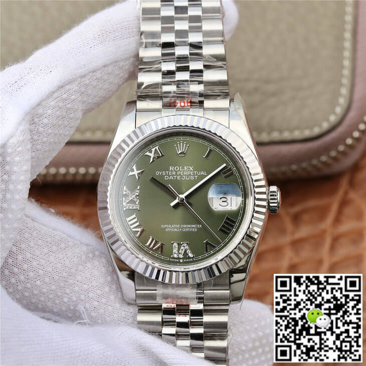 Replica R01ex Datejust 36MM 1:1 Best Edition GM Factory D1am0nd-set Dial