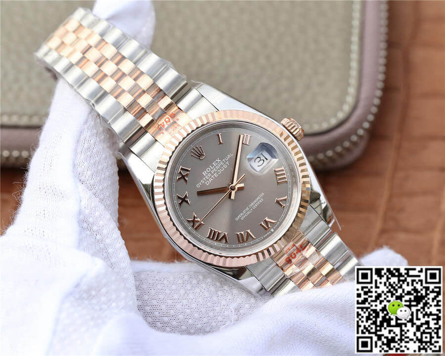 Replica R01ex Datejust 116231-0087 36MM 1:1 Best Edition GM Factory Silver Dial