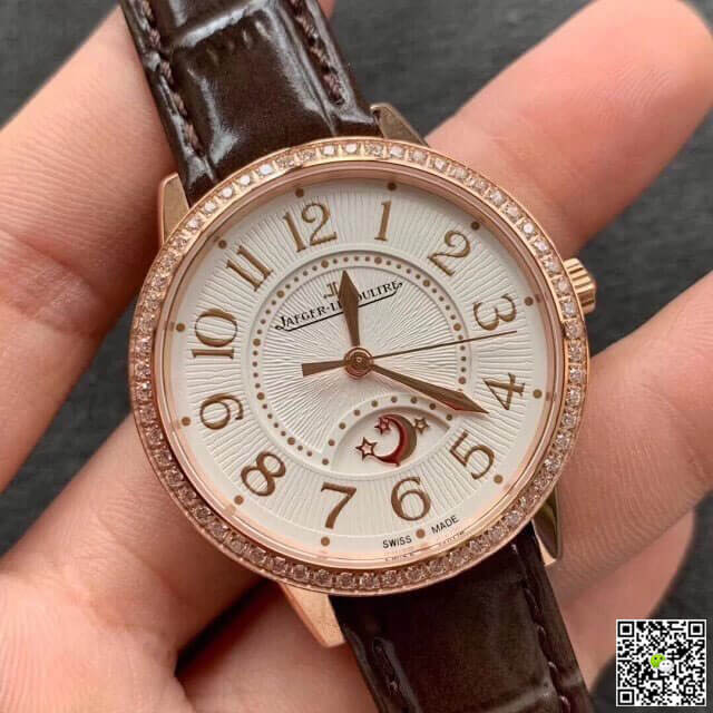 Replica Jaeger LeCoultre Rendez Vous 3442440 1:1 Best Edition ZF Factory Rose Gold