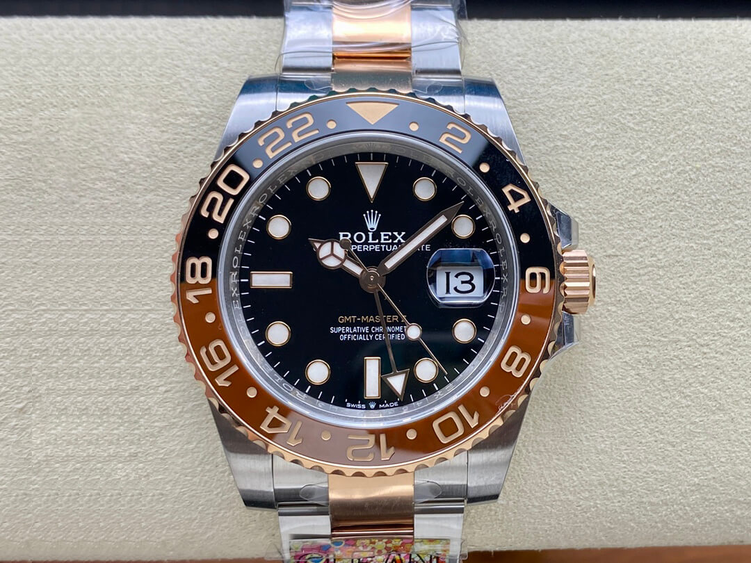 Replica R01ex GMT Master II M126711chnr-0002 1:1 Best Edition Clean Factory Black Dial