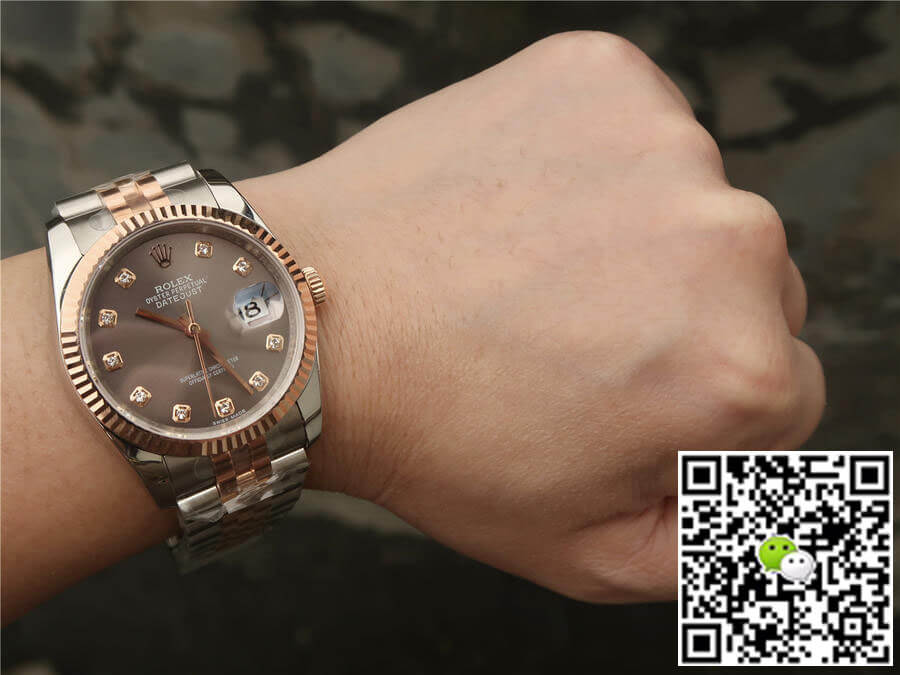 Replica R01ex Datejust 116231 1:1 Best Edition GM Factory D1am0nd-set Dial