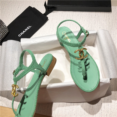 Ch**el flat sandals