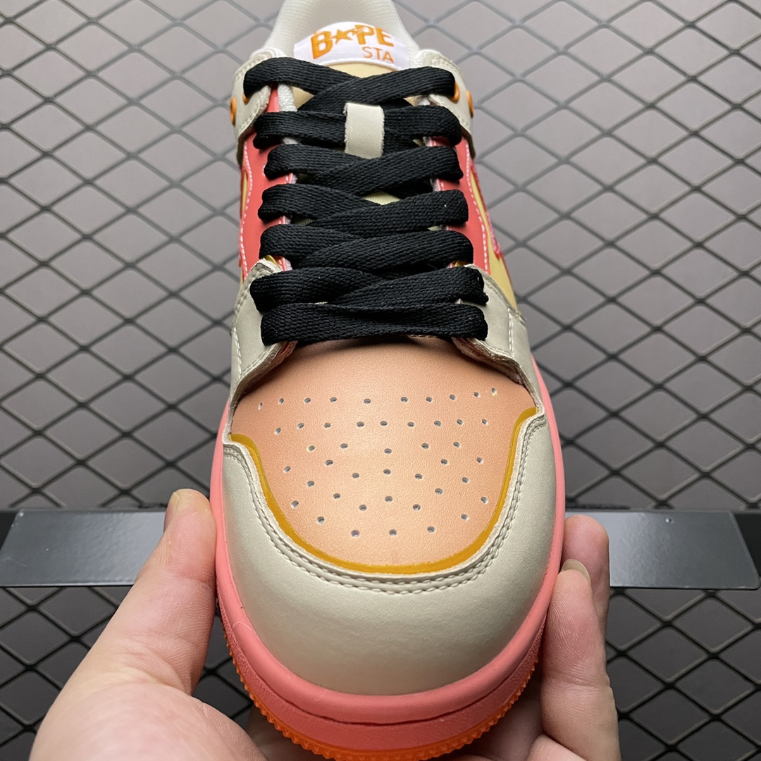 A Bathing Ape Bape SK8 Sta Orange