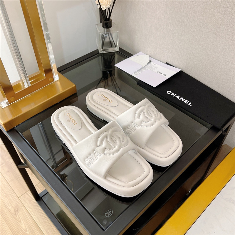 Ch**el flat sandals slippers