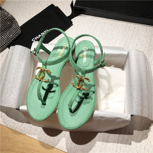 Ch**el flat sandals