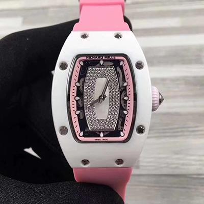 Replica Richard Mille RM07 1:1 Best Edition Swiss ETA6T51 Red Dial with D1am0nds