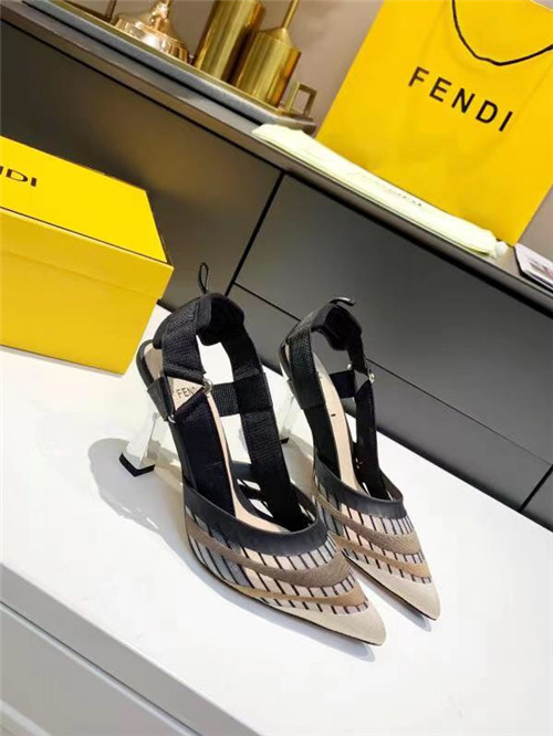 F**di heels sandals